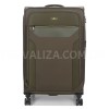 Валіза велика L тканина зелена 79х48х31+5/98л/4.4кг/Worldline 616, фото 20
