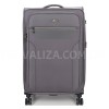 Валіза велика L тканина сіра 79х48х31+5/98л/4.4кг/Worldline 616, фото 19