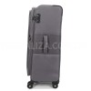Валіза велика L тканина сіра 79х48х31+5/98л/4.4кг/Worldline 616, фото 22
