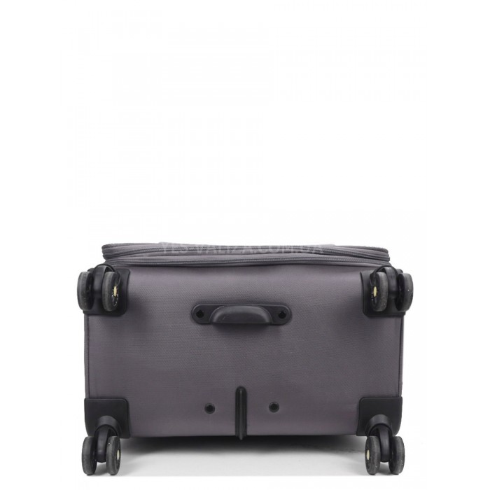 Валіза велика L тканина сіра 79х48х31+5/98л/4.4кг/Worldline 616, фото 10