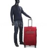 Валіза велика L тканина червона 79х48х31+5/98л/4.4кг/Worldline 616, фото 34