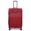 Чемодан большой L ткань красный 79х48х31+5/98л/4.4кг/Worldline 616, фото 18
