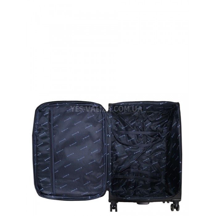 Набор чемоданов Франция (L M S-3шт) ткань чёрный/Worldline 616, фото 10