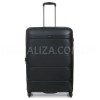 Набор чемоданов Франция (L M S-3шт) поликарбонат чёрний/Airtex 748, фото 20