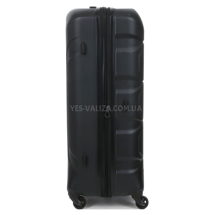 Набор чемоданов Франция (L M S-3шт) поликарбонат чёрний/Airtex 748, фото 7