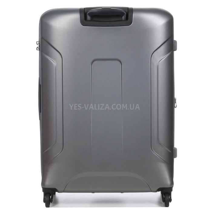 Набір валіз Франція (L M S-3шт) полікарбонат сірий/Airtex 748, фото 6