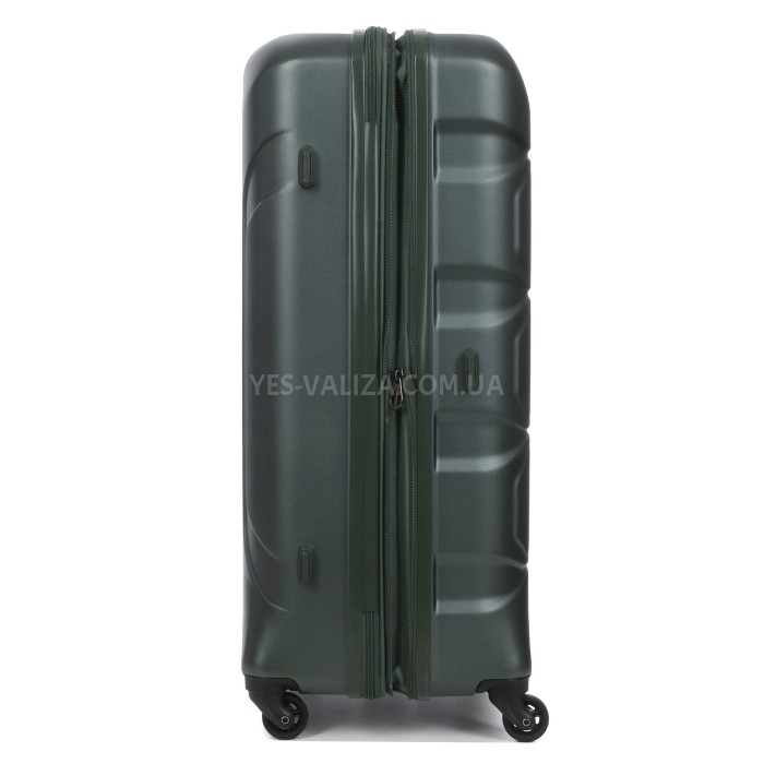 Набір валіз Франція (L M S-3шт) полікарбонат зелений/Airtex 748, фото 9