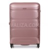 Набір валіз Франція (L M S-3шт) полікарбонат рожевий/Airtex 748, фото 21