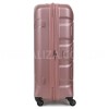 Набір валіз Франція (L M S-3шт) полікарбонат рожевий/Airtex 748, фото 24