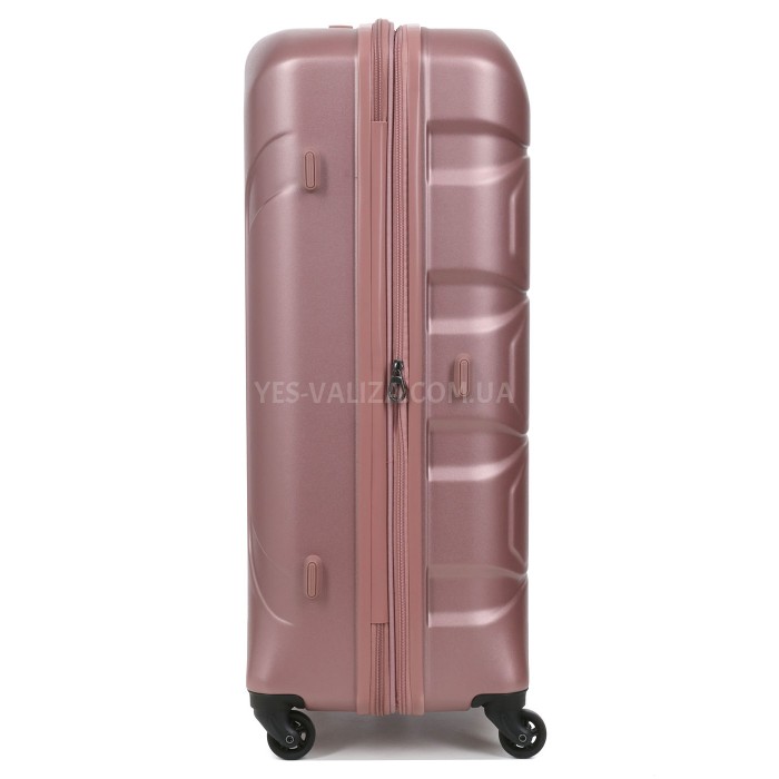 Набір валіз Франція (L M S-3шт) полікарбонат рожевий/Airtex 748, фото 8