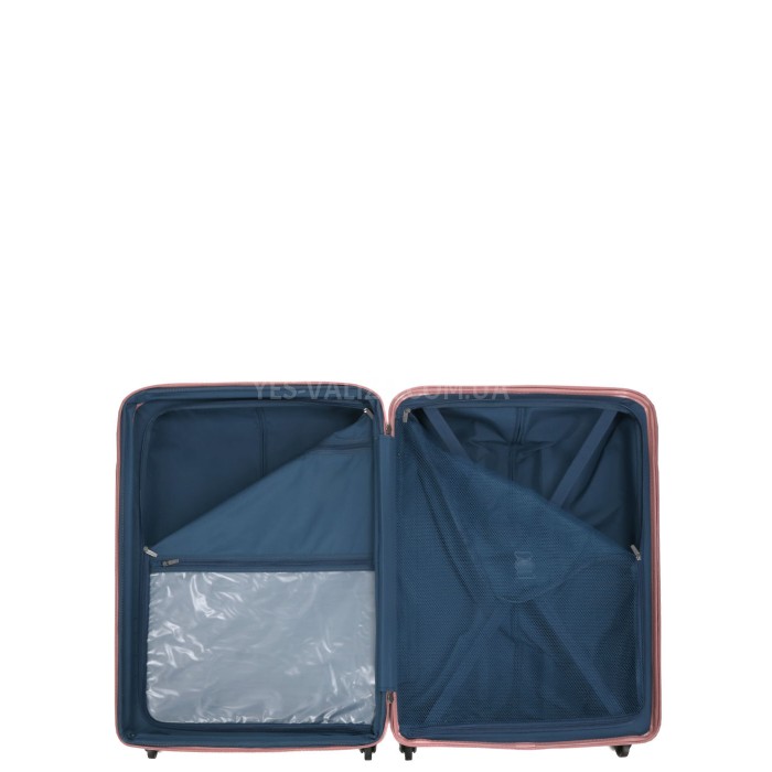 Набор чемоданов Франция (L M S-3шт) поликарбонат розовый/Airtex 748, фото 16