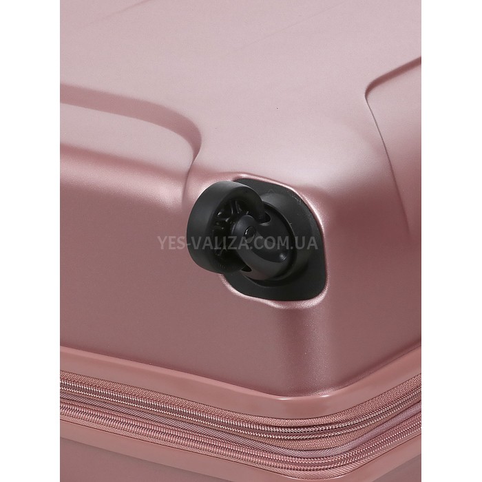 Набор чемоданов Франция (L M S-3шт) поликарбонат розовый/Airtex 748, фото 15