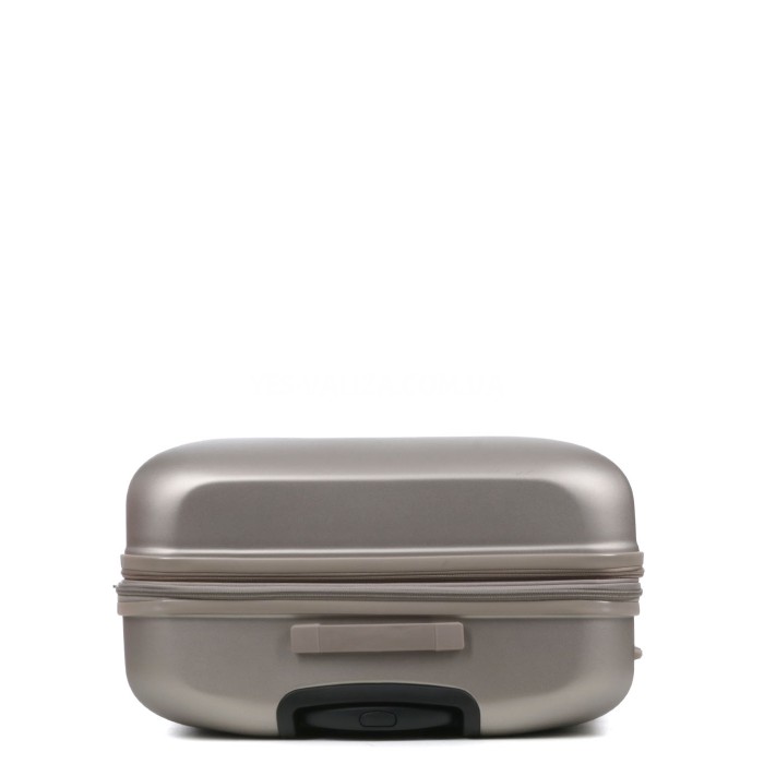 Валіза велика L полікарбонат шампань 76х53х30+4/128л/4.6кг/Airtex 748, фото 9