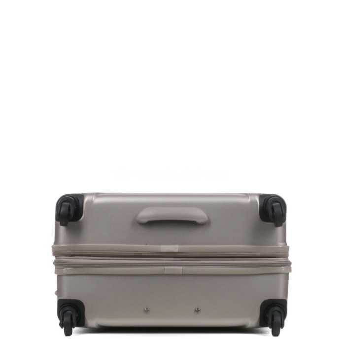 Валіза велика L полікарбонат шампань 76х53х30+4/128л/4.6кг/Airtex 748, фото 10