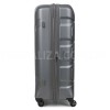 Чемодан большой L поликарбонат серый 76х53х30+4/128л/4.6кг/Airtex 748, фото 23