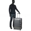 Чемодан большой L поликарбонат серый 76х53х30+4/128л/4.6кг/Airtex 748, фото 32