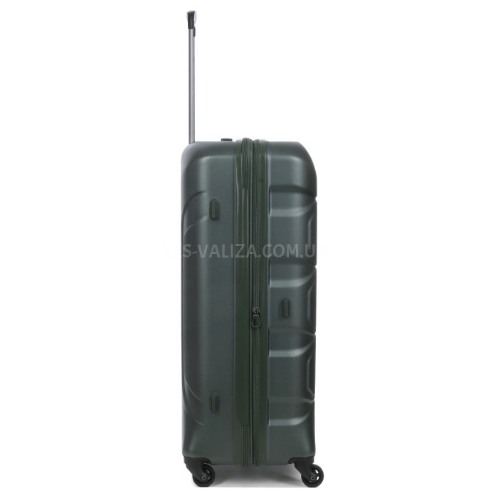 Валіза велика L полікарбонат зелена 76х53х30+4/128л/4.6кг/Airtex 748, фото 8