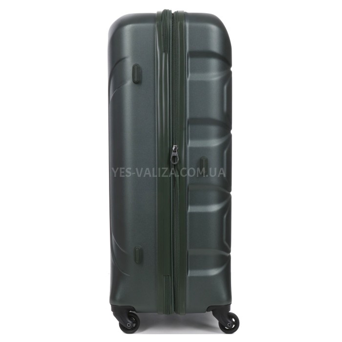 Валіза велика L полікарбонат зелена 76х53х30+4/128л/4.6кг/Airtex 748, фото 6