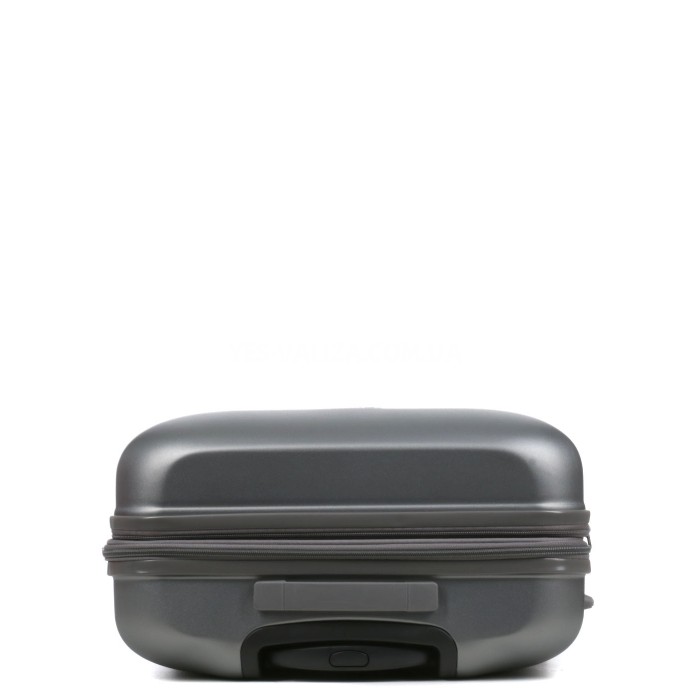 Чемодан средний M поликарбонат серый 66х46х26+4/77л/3.6кг/Airtex 748, фото 9