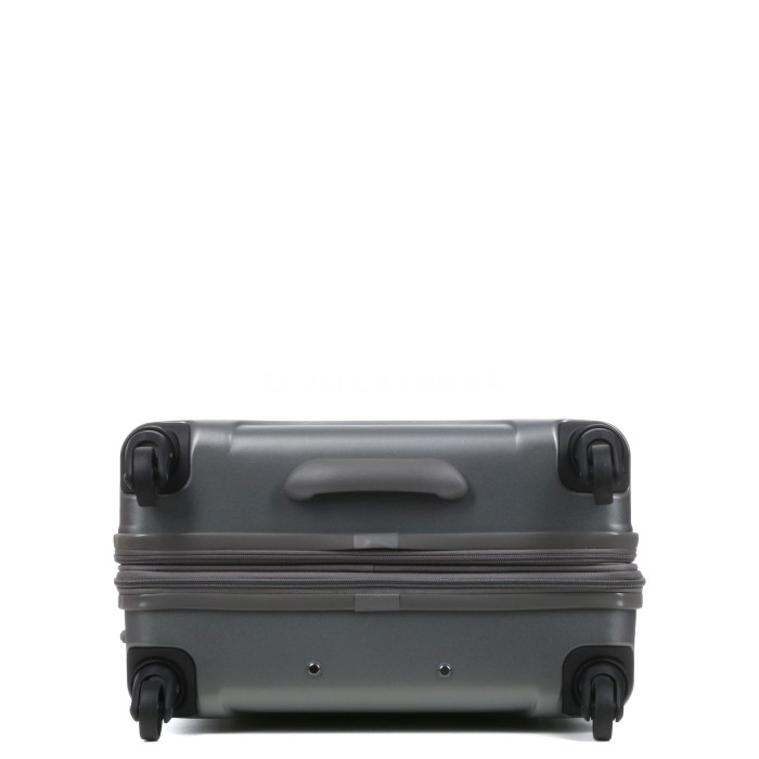 Чемодан средний M поликарбонат серый 66х46х26+4/77л/3.6кг/Airtex 748, фото 10