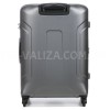 Валіза середня M полікарбонат сіра 66х46х26+4/77л/3.6кг/Airtex 748, фото 20