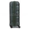 Чемодан средний M поликарбонат зелёный 66х46х26+4/77л/3.6кг/Airtex 748, фото 23