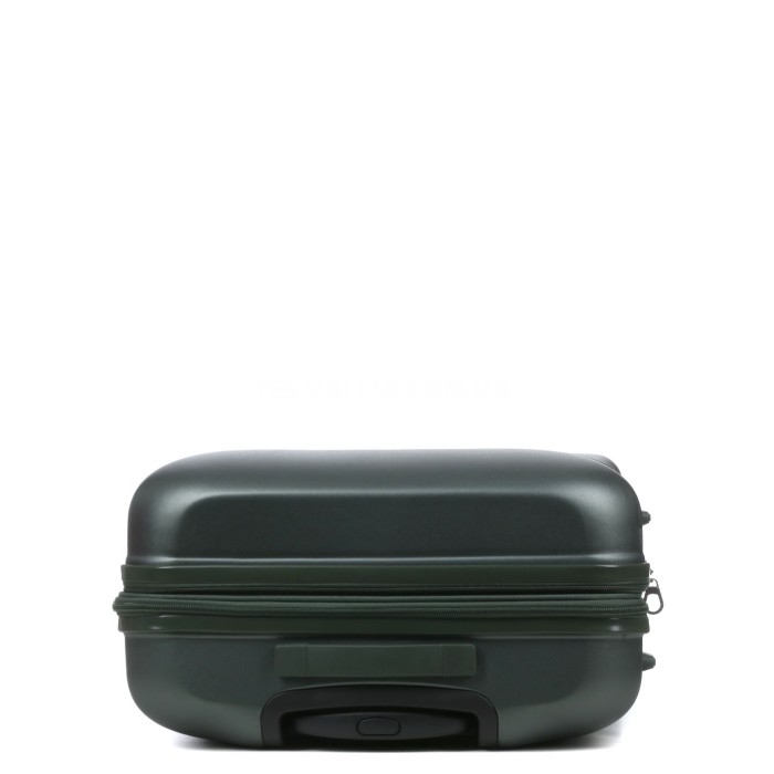 Валіза середня M полікарбонат зелена 66х46х26+4/77л/3.6кг/Airtex 748, фото 9