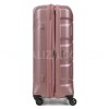 Валіза середня M полікарбонат рожева 66х46х26+4/77л/3.6кг/Airtex 748, фото 24