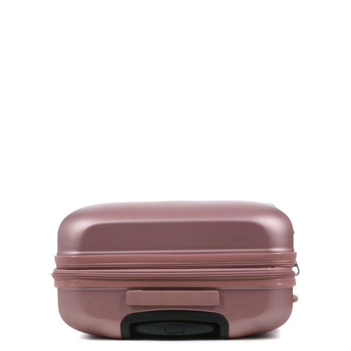 Валіза середня M полікарбонат рожева 66х46х26+4/77л/3.6кг/Airtex 748, фото 9