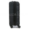 Чемодан малый S поликарбонат чёрный 55х35х21+4/40л/2.75кг/Airtex 748, фото 23