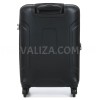 Валіза мала S полікарбонат чорна 55х35х21+4/40л/2.75кг/Airtex 748, фото 20