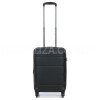 Валіза мала S полікарбонат чорна 55х35х21+4/40л/2.75кг/Airtex 748, фото 18