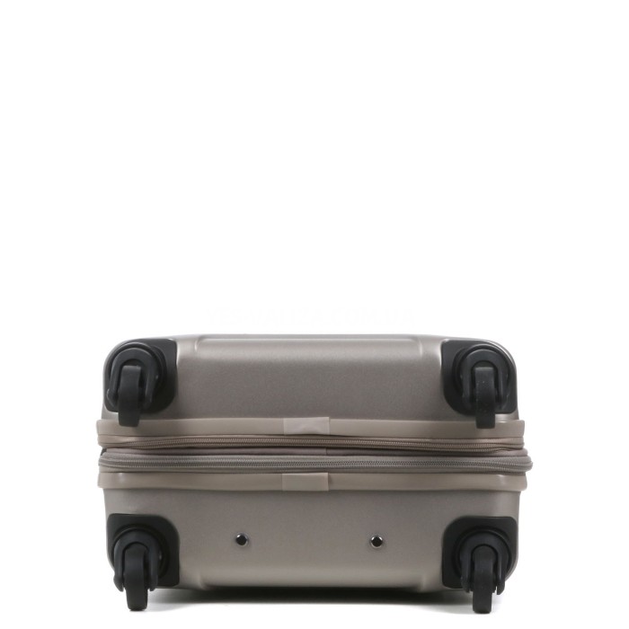 Чемодан малый S поликарбонат шампань 55х35х21+4/40л/2.75кг/Airtex 748, фото 10