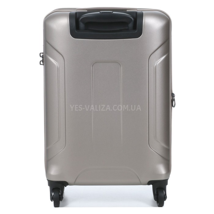 Чемодан малый S поликарбонат шампань 55х35х21+4/40л/2.75кг/Airtex 748, фото 4