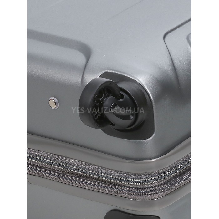 Чемодан малый S поликарбонат серый 55х35х21+4/40л/2.75кг/Airtex 748, фото 14