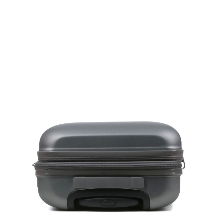 Чемодан малый S поликарбонат серый 55х35х21+4/40л/2.75кг/Airtex 748, фото 9