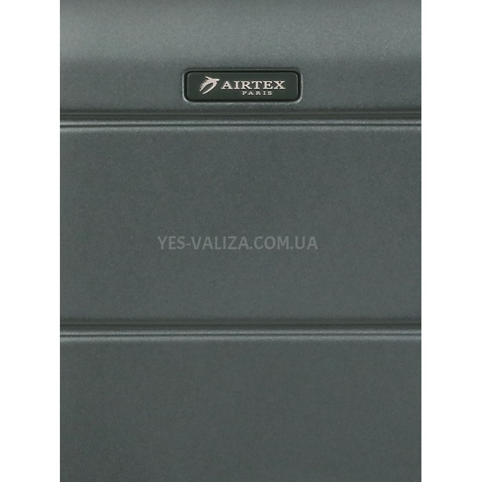 Чемодан малый S поликарбонат зелёный 55х35х21+4/40л/2.75кг/Airtex 748, фото 12
