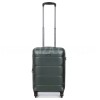Чемодан малый S поликарбонат зелёный 55х35х21+4/40л/2.75кг/Airtex 748, фото 18