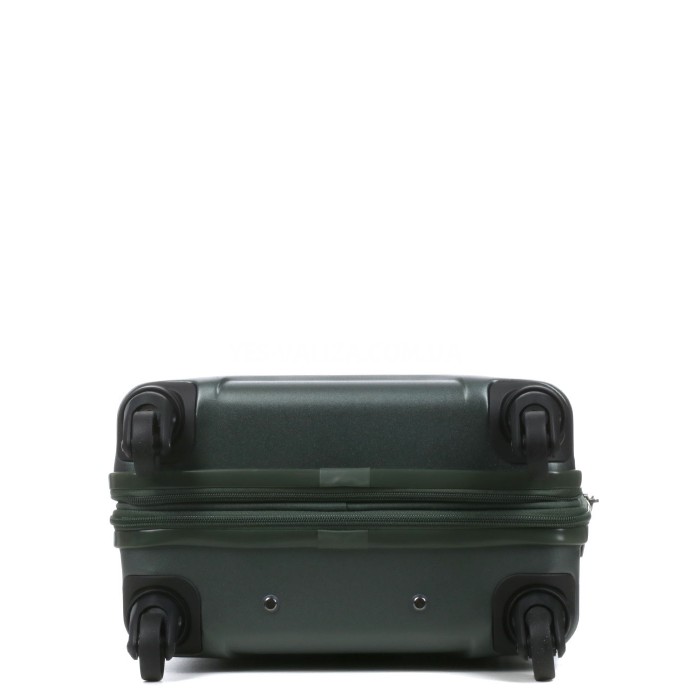 Чемодан малый S поликарбонат зелёный 55х35х21+4/40л/2.75кг/Airtex 748, фото 10