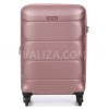 Чемодан малый S поликарбонат розовый 55х35х21+4/40л/2.75кг/Airtex 748, фото 19