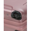 Чемодан малый S поликарбонат розовый 55х35х21+4/40л/2.75кг/Airtex 748, фото 30
