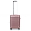 Чемодан малый S поликарбонат розовый 55х35х21+4/40л/2.75кг/Airtex 748, фото 18