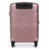 Валіза мала S полікарбонат рожева 55х35х21+4/40л/2.75кг/Airtex 748, фото 20