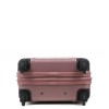 Чемодан малый S поликарбонат розовый 55х35х21+4/40л/2.75кг/Airtex 748, фото 26