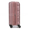 Чемодан малый S поликарбонат розовый 55х35х21+4/40л/2.75кг/Airtex 748, фото 24