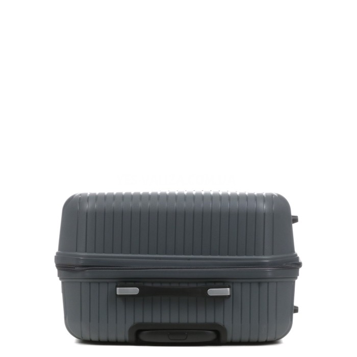 Набор чемоданов Франция (L M S-3шт) полипропилен серый/Worldline 291, фото 3