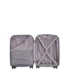 Валіза мала S поліпропілен сіра 55х37х22см/38л/2.7кг/Worldline 291, фото 19