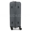 Валіза середня М поліпропілен сіра 65х44х26см/62л/3.3кг/Worldline 291, фото 18