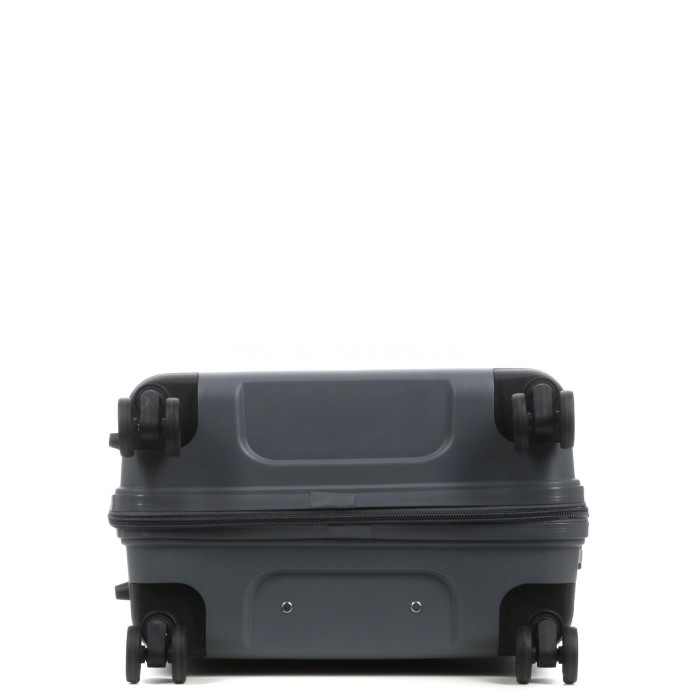 Чемодан средний М полипропилен серый 65х44х26см/62л/3.3кг/Worldline291, фото 8