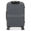 Валіза середня М поліпропілен сіра 65х44х26см/62л/3.3кг/Worldline 291, фото 16